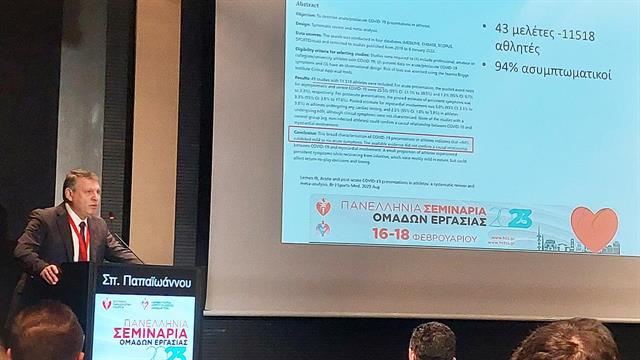 Μονοπάτι επιστροφής αθλητών μετά από CoViD-19