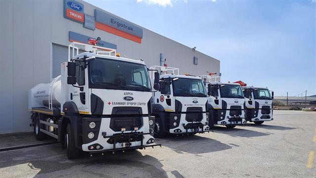 Ο Ελληνικός Ερυθρός Σταυρός δωρίζει 4 οχήματα αντιμετώπισης πυρκαγιών στους Δήμους Ραφήνας-Πικερμίου, Μαραθώνα και Μεγαρέων