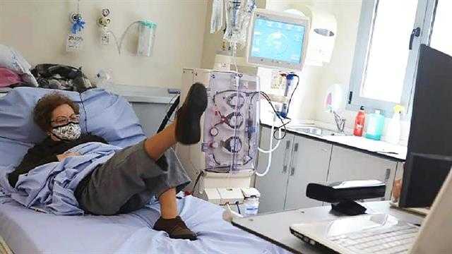 Άσκηση κατά την αιμοκάθαρση με παιχνίδια εικονικής πραγματικότητας