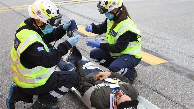 Συμμετοχή του ΕΚΑΒ στην άσκηση ετοιμότητας στο αεροδρόμιο ‘’Μακεδονία’’