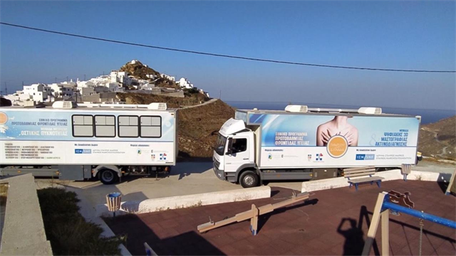 146η Αποστολή των Κινητών Ιατρικών Μονάδων στα Κύθηρα