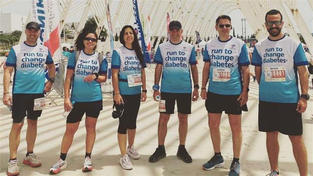 Η ομάδα Τρέχουμε για να αλλάξουμε το Διαβήτη της Novo Nordisk Hellas συμμετείχε στο “No Finish Line Athens 2023”