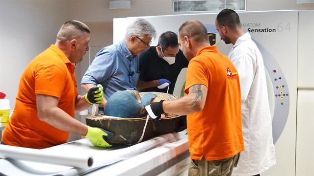 Τρισδιάστατη Απεικονιστική Εξέταση μουμιών στον Όμιλο Ιατρικού Αθηνών