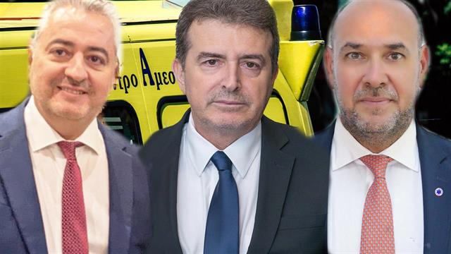 Αντίθετοι οι εργαζόμενοι με τα μικτά πληρώματα στα ασθενοφόρα - Επίσκεψη Χρυσοχοΐδη στο ΕΚΑΒ