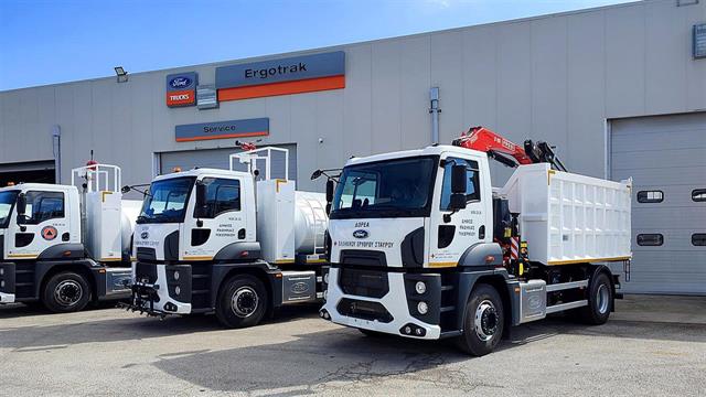 Ο ΕΕΣ δώρισε οχήματα αντιμετώπισης πυρκαγιών