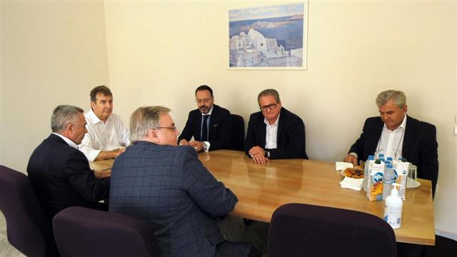 Επίσκεψη Μιχάλη Χρυσοχοΐδη στο Πανεπιστημιακό Γ.Ν. Αλεξανδρούπολης