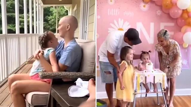 Ηρωίδα μαμά διαγνώστηκε με καρκίνο ενώ ήταν έγκυος και τον νίκησε!