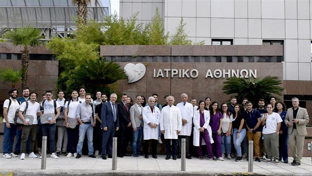 Πρεμιέρα στην εκπαίδευση φοιτητών Ιατρικής του Ευρωπαϊκού Πανεπιστημίου Κύπρου στον Όμιλο Ιατρικού Αθηνών