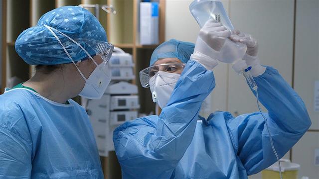 50 θάνατοι ασθενών με CoViD,  56 διασωληνωμένοι, 1.065 εισαγωγές