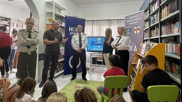 HOPEgenesis: Οδοιπορικό ενημέρωσης με το Πολεμικό Ναυτικό σε Λειψούς και  Αρκιούς