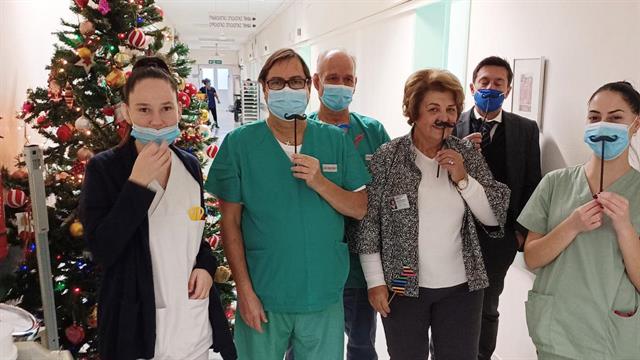 Φόρεσαν μουστάκι στο Θεαγένειο για το κίνημα Movember