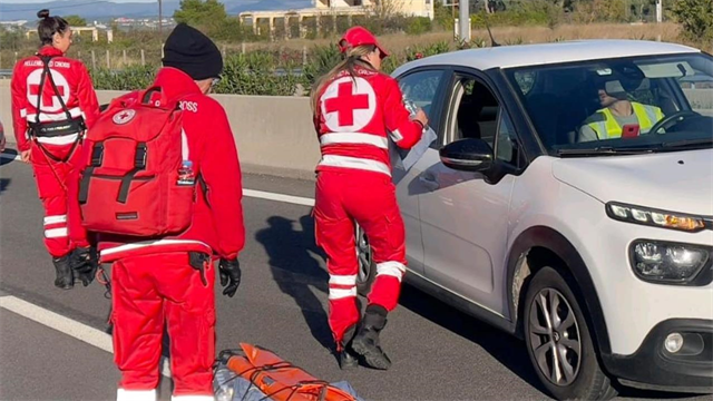 Ο ΕΕΣ συμμετείχε σε μεγάλη άσκηση της Νέας Οδού για την αντιμετώπιση έκτακτων καιρικών φαινομένων