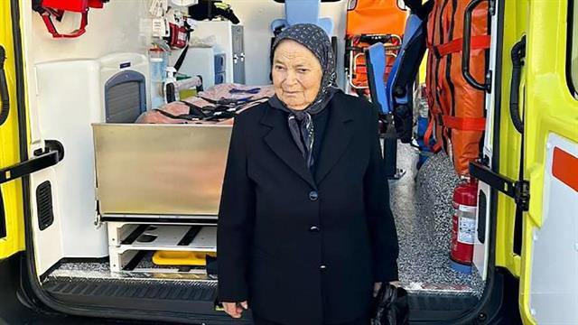 Αγρότισσα δώρισε ασθενοφόρο στο ΕΚΑΒ Μεσολογγίου - Το αγόρασε με τις οικονομίες της