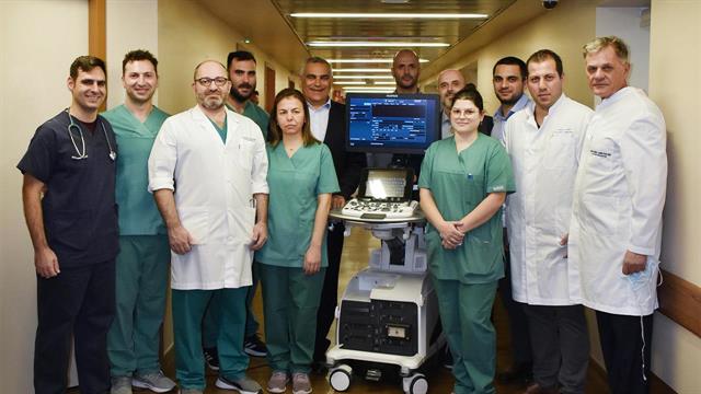 Το πρώτο σύστημα υπερήχων Arietta 850 της Fujifilm στο Ιατρικό Κέντρο Αθηνών