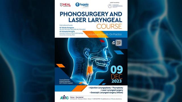 2ο Workshop Χειρουργικής Ρινός - Λάρυγγα: Στο μικροσκόπιο οι νέες μέθοδοι