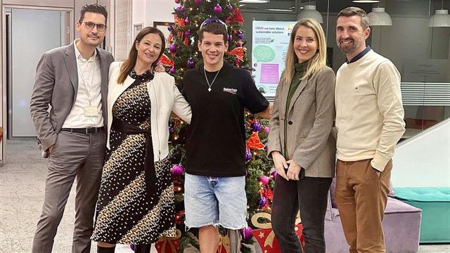 H Bristol Myers Squibb Ελλάδας φιλοξένησε σε ειδική εκδήλωση τον Παραολυμπιονίκη Ποδηλασίας Νίκο Παπαγγελή