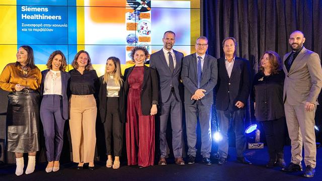 Διπλή χρυσή διάκριση της Siemens Healthineers στα Healthcare Business Awards 2023