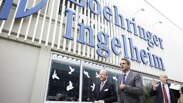 Μητσοτάκης στα εγκαίνια της Boehringer: Στόχος να περιορίσουμε δραστικά το clawback