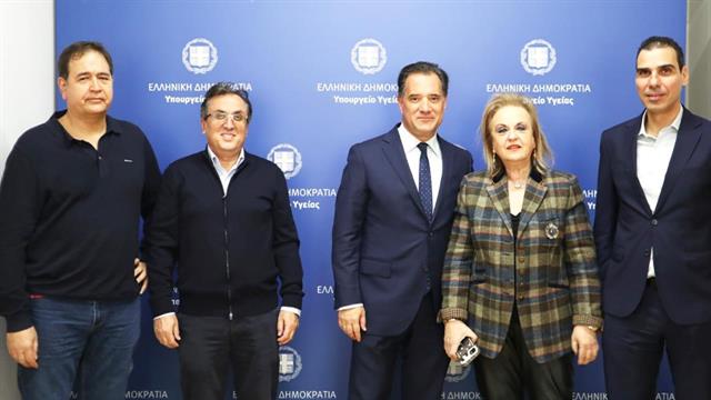 Συνάντηση του υπουργού Υγείας με το προεδρείο της ΕΙΝΑΠ