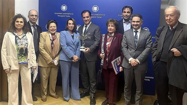 Συνάντηση του ‘A. Γεωργιάδη με κλιμάκιο της Διεθνούς Ομοσπονδίας Θαλασσαιμίας