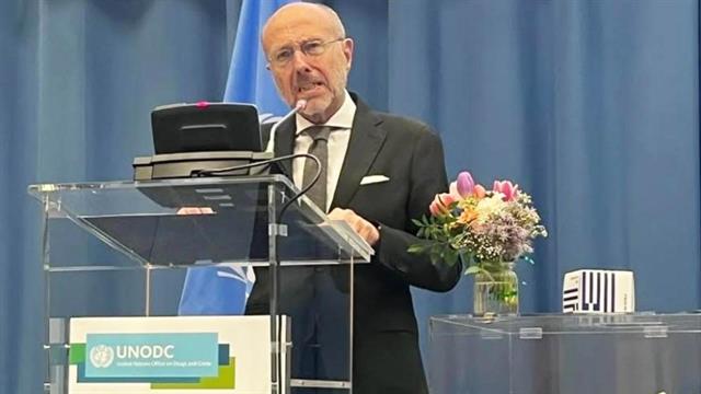 Ο Δ. Βαρτζόπουλος στη Σύνοδο Υψηλού Επιπέδου της Επιτροπής των Ηνωμένων Εθνών για τα Ναρκωτικά