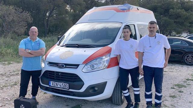 Ο ΙΣΑ στηρίζει με εθελοντές ιατρούς και το ασθενοφόρο του τη δράση για το περιβάλλον του Όλοι μαζί μπορούμε’’