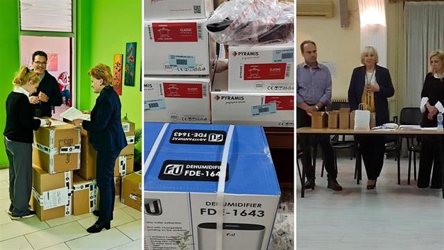 Οι υποστηρικτές του Eliza δίπλα στους πληγέντες της Θεσσαλίας