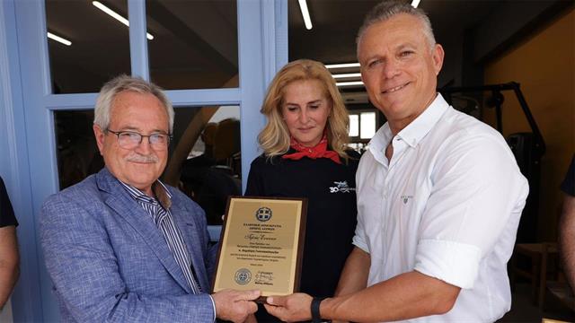 Ίδρυμα Παύλος Γιαννακόπουλος: Εγκαίνια στο ανακαινισμένο Κλειστό Δημοτικό Γυμναστήριο του Δήμου Λειψών