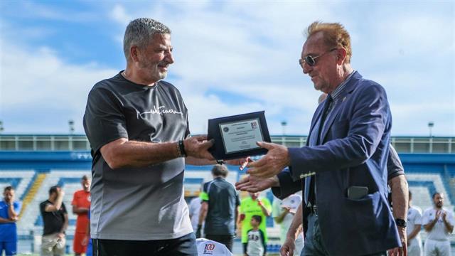 Ποδοσφαιρικός αγώνας μεταξύ της Ιατρών- Ποδοσφαιριστών του ΙΣΑ και Π.Σ.Α.Π.Π.