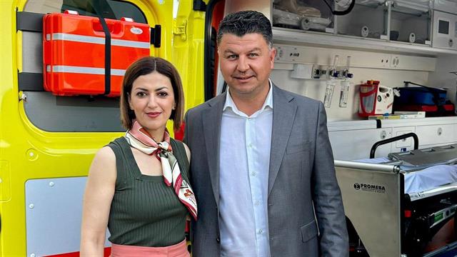 Παράδοση του νέου ασθενοφόρου για το ΚΥ Πάτμου