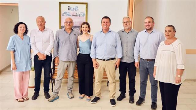 Επίσκεψη Ειρήνης Αγαπηδάκη στην  Ίο