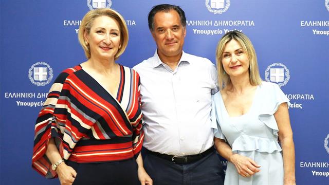 Συνάντηση Γεωργιάδη με εκπροσώπους του Πανελληνίου Συλλόγου Ασθενών και Φροντιστών Πάρκινσον