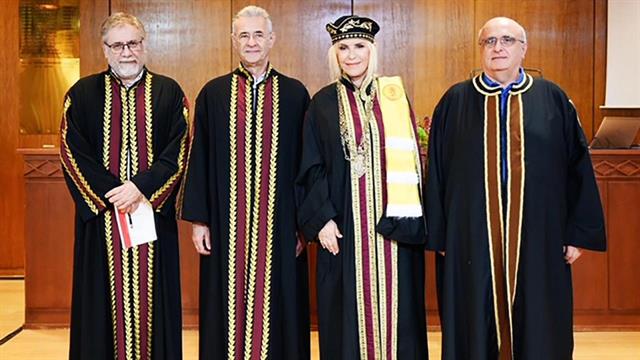 Ιουλία Τσέτη: Αναγορεύτηκε επίτιμη διδάκτωρ Φαρμακευτικής στο Πανεπιστήμιο Πατρών