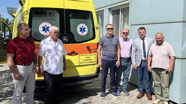 Δωρεά Στ. Κουτμερίδη στη μνήμη της κόρης του που πέθανε από CoViD