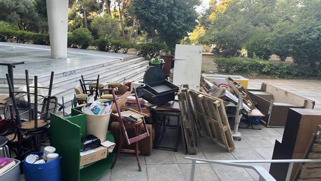 Επιχείρηση εκκένωσης του αυτοδιαχειριζόμενους κυλικείου Ιατρικής ΑΠΘ