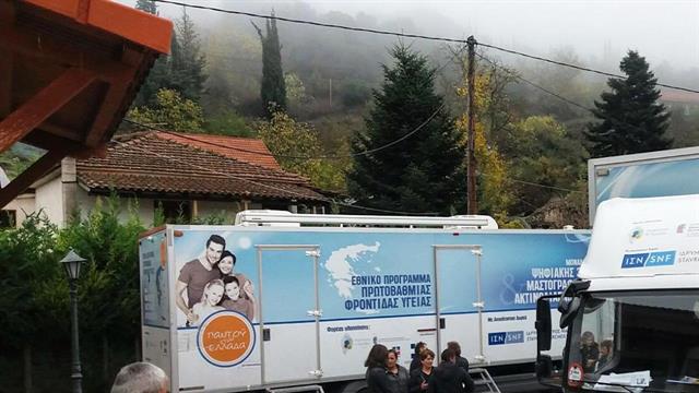 176η αποστολή κινητών ιατρικών μονάδων στο Μεσινό Κορινθίας