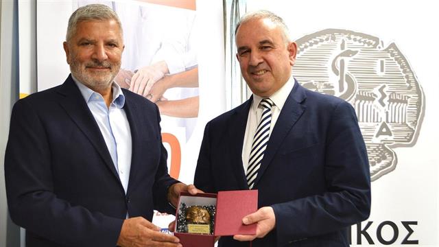 Η ανάπτυξη κοινών επιστημονικών δράσεων, στο επίκεντρο της συνάντησης του Προέδρου του ΙΣΑ με τον Πρόεδρο του Ελληνικού Ιατρικού Συλλόγου της Μελβούρνης