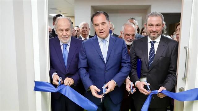 Εγκαίνια του νέου Γραμμικού Επιταχυντή στο νοσοκομείο «Ο Άγιος Σάββας» από τον Υπουργό Υγείας Ά. Γεωργιάδη