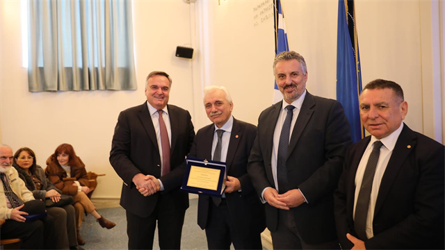 Ο ΕΕΣ βραβεύτηκε από το Γενικό Αντικαρκινικό Ογκολογικό Νοσοκομείο Αθηνών «Ο Άγιος Σάββας»