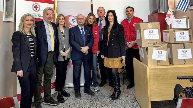 Το προΣfΕΕρουμε στηρίζει το Γυμνάσιο Αγίας Άννας στην Εύβοια με εκπαιδευτικό και φαρμακευτικό υλικό