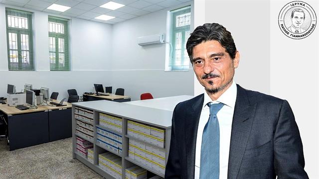 Ανακαίνιση του φαρμακείου στο Ιπποκράτειο από το Ίδρυμα Παύλος Γιαννακόπουλος