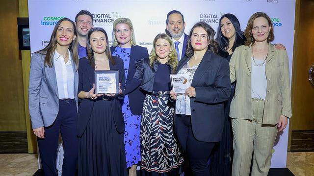 Διπλή διάκριση για την Εθνική Ασφαλιστική στα Digital Finance Awards 2025