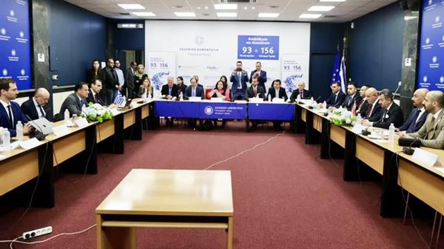 Συνάντηση της πολιτικής ηγεσίας του υπουργείου Υγείας με τον υπουργό Υγείας του Ιράκ