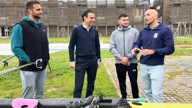 Συνάντηση Θεμιστοκλέους με Έλληνες ολυμπιονίκες την Παγκόσμια Ημέρα Υγείας