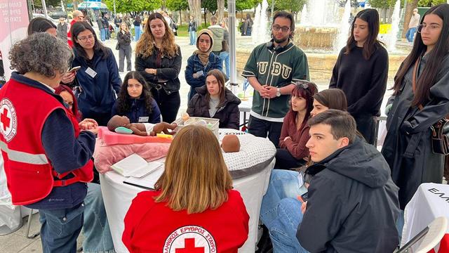 Ο ΕΕΣ τίμησε την Παγκόσμια Ημέρα Υγείας με μεγάλη δράση στην Πλατεία Συντάγματος