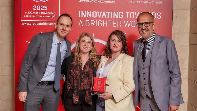 Η Εθνική Ασφαλιστική τιμήθηκε με το βραβείο “Προϊόν της Χρονιάς 2025”