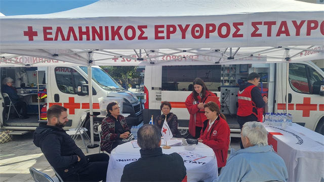 Ο Ελληνικός Ερυθρός Σταυρός πραγματοποίησε με επιτυχία μεγάλη εκδήλωση για την Παγκόσμια Ημέρα Υγείας στον Δήμο Αχαρνών
