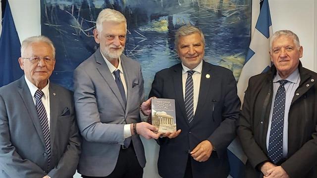 Συνάντηση Γιώργου Πατούλη με τον Υφυπουργό Εξωτερικών Γιάννη Λοβέρδο