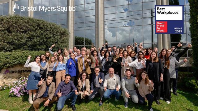 Bristol Myers Squibb: Πρώτη εταιρεία στη λίστα Best Workplaces™