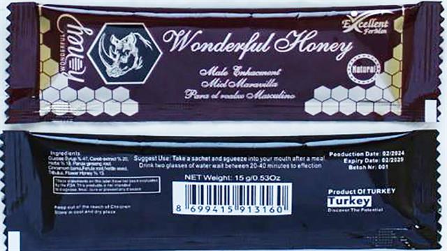 Φακελάκια μελιού με ουσίες Sildenafil και Tadalafil - ΕΟΦ:  Κίνδυνος για την υγεία